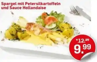 Möbel Ludwig Spargel mit Petersilkartoffeln und Sauce Hollandaise Angebot