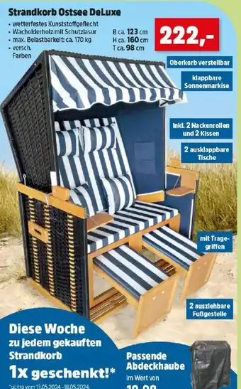 Thomas Philipps Strandkorb Ostsee DeLuxe Angebot
