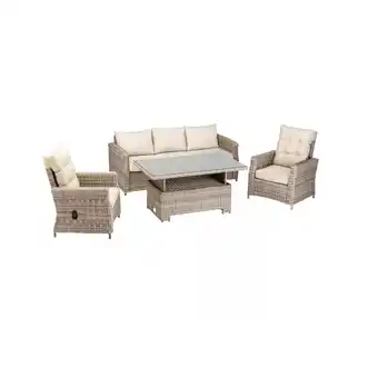 Hellweg Haveson Lounge-Set „Sicilia“ 245073 HELLWEG 1 Set Angebot