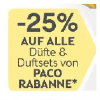 Bipa 25% AUF ALLE Düfte & Duftsets von Paco Rabanne BIPA Angebot