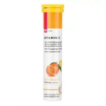 Bipa BI LIFE Vitamin C Brausetabletten BIPA 20 Stück 1 Packung Angebot