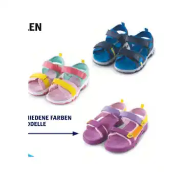 Hofer L&D / LILY & DAN Kleinkinder-/Kinder-Sandalen versch. Farben und Modelle HOFER 1 Paar Angebot