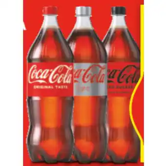 Hofer Coca-Cola Regular, Light oder Zero HOFER 2 Liter 1 Flasche Angebot