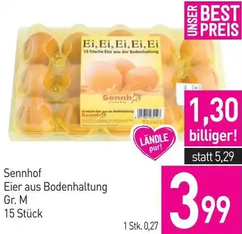 Sutterlüty Sennhof Eier aus Bodenhaltung Angebot
