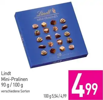 Sutterlüty Lindt Mini-Pralinen 90 g/100 g Angebot