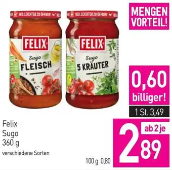 Sutterlüty Felix Sugo 360 g Angebot