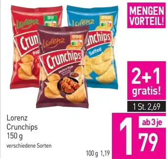 Sutterlüty Lorenz Crunchips 150 g Angebot