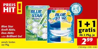 Nah&Frisch Blue Star Kraft Aktiv, Duo Aktiv oder Brilliant Gel Angebot
