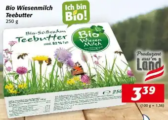 Nah&Frisch Bio Wiesenmilch Teebutter 250 g Angebot