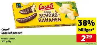 Nah&Frisch Casali Schokobananen 300g Angebot