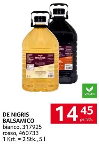 Transgourmet DE NIGRIS BALSAMICO Angebot