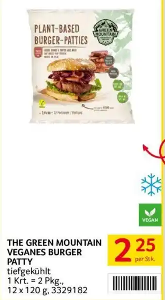 Transgourmet THE GREEN MOUNTAIN VEGANES BURGER PATTY Angebot