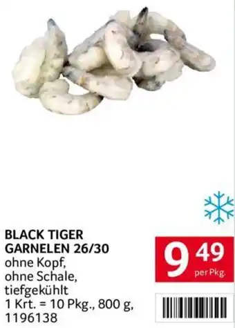 Transgourmet BLACK TIGER GARNELEN Angebot