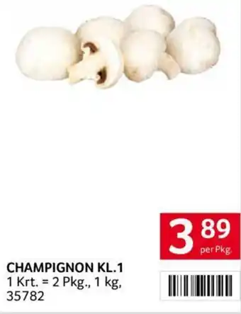 Transgourmet CHAMPIGNON Angebot