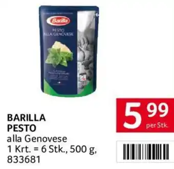 Transgourmet BARILLA PESTO Angebot
