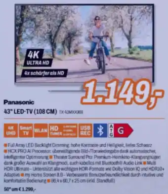 Expert Panasonic 43" LED-TV Angebot