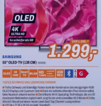 Expert SAMSUNG 55" OLED-TV Angebot