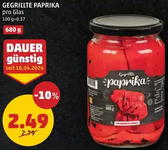 PENNY GEGRILLTE PAPRIKA Angebot