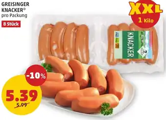 PENNY GREISINGER KNACKER Angebot