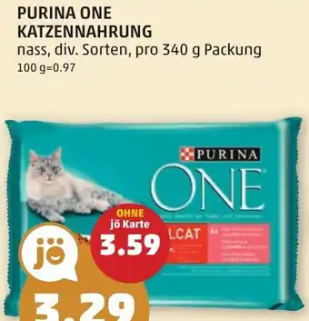 PENNY PURINA ONE KATZENNAHRUNG Angebot