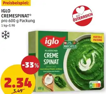 PENNY IGLO CREMESPINAT Angebot