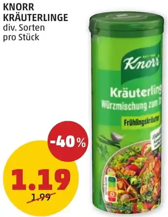 PENNY KNORR KRÄUTERLINGE Angebot