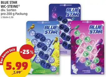 PENNY BLUE STAR WC-STEINE Angebot