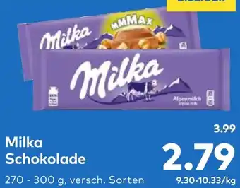 T&G Milka Schokolade Angebot