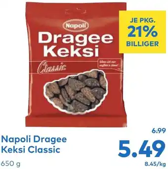 T&G Napoli Dragee Keksi Classic Angebot