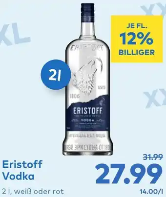 T&G Eristoff Vodka Angebot