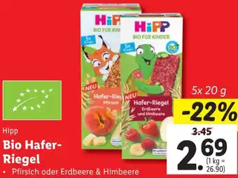 Lidl Bio Hafer- Riegel Angebot