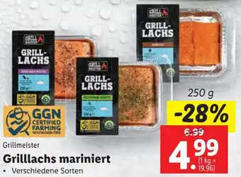 Lidl Grilllachs mariniert Angebot