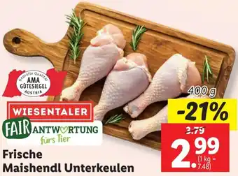 Lidl Frische Maishendl Unterkeulen Angebot