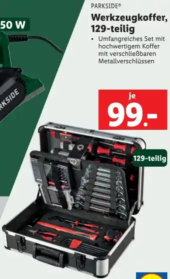 Lidl Werkzeugkoffer, 129-teilig Angebot