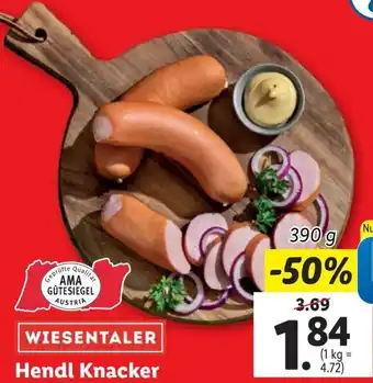 Lidl Hendl Knacker Angebot