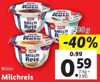 Lidl Milchreis Angebot