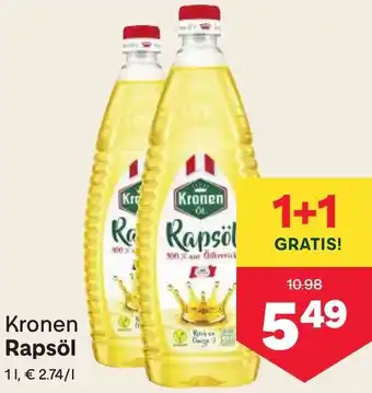 MPreis Kronen Rapsöl Angebot