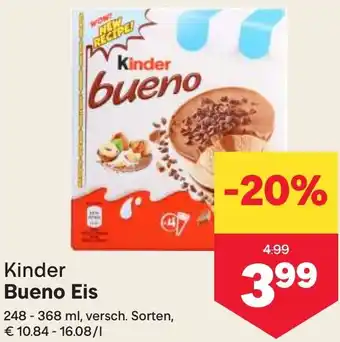 MPreis Kinder Bueno Eis Angebot