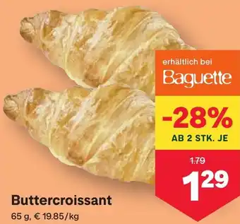 MPreis Buttercroissant Angebot
