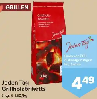 MPreis Jeden Tag Grillholzbriketts Angebot