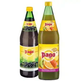 T&G Pago Fruchtsaft verschiedene Sorten T&G 1 Liter 1 Flasche Angebot