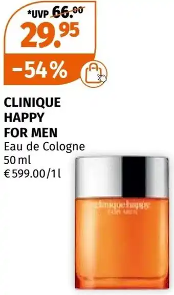 Müller CLINIQUE HAPPY FOR MEN Angebot