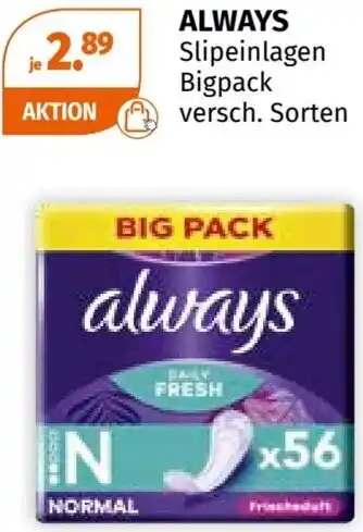 Müller ALWAYS Angebot