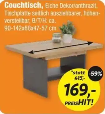 Möbel Ludwig Couchtisch Angebot