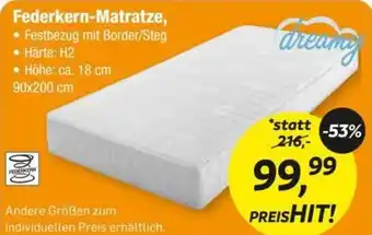 Möbel Ludwig Federkern-Matratze Angebot