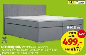 Möbel Ludwig Boxspringbett Angebot