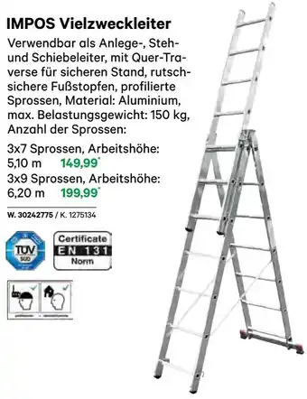 BayWa IMPOS Vielzweckleiter Angebot