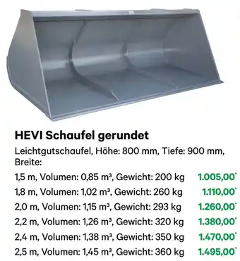 BayWa HEVI Schaufel gerundet Angebot