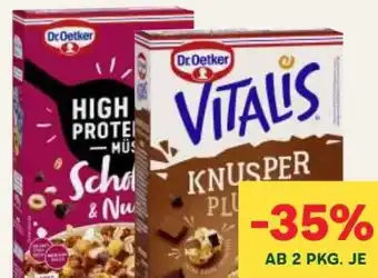 MPreis Vitalis Müsli Angebot