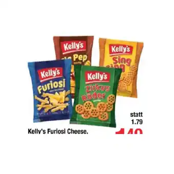 Maximarkt Kelly's Furiosi Cheese, Zirkus Räder, Big Pep Bacon oder Sing Sing Maximarkt 80 Gramm 1 Packung Angebot
